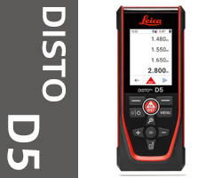 人気No1のレーザー距離計DISTO D5