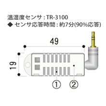 TR-3100 温湿度センサ